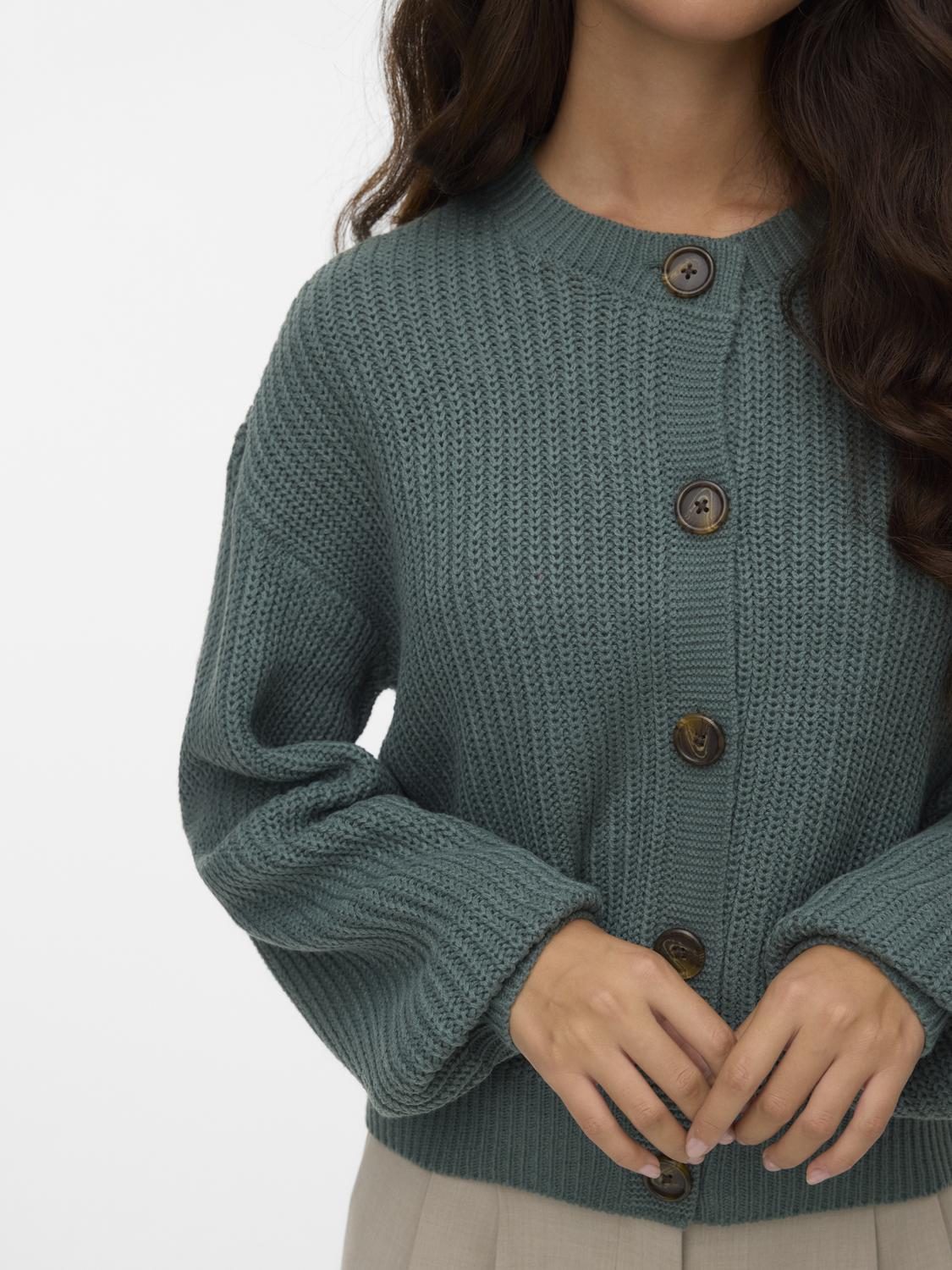 VMLEA Knit Cardigan - Balsam Green - VERO MODA & VILA Bergvik